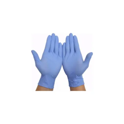 Перчатки нитриловые сиреневые EcoLat, 10 шт., размер L 73037/L
