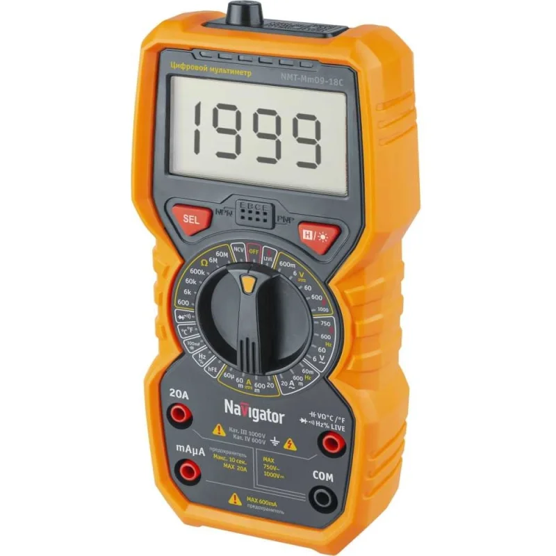 Мультиметр Navigator 93 594 NMT-Mm09-18C (18C) 27686