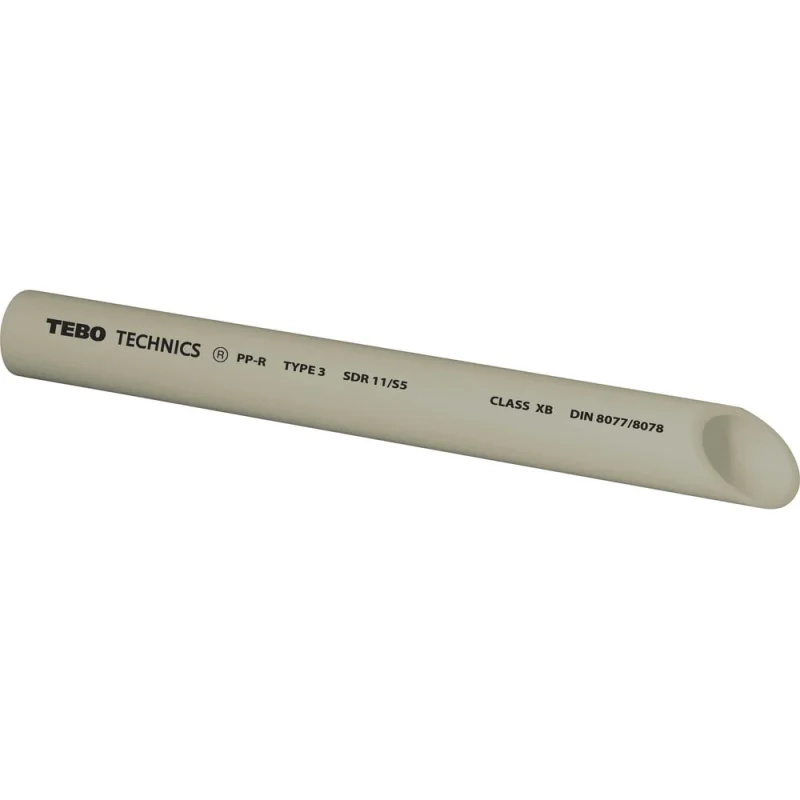 Труба TEBO PPR 50x4,6мм SDR11 4м серый 031010106