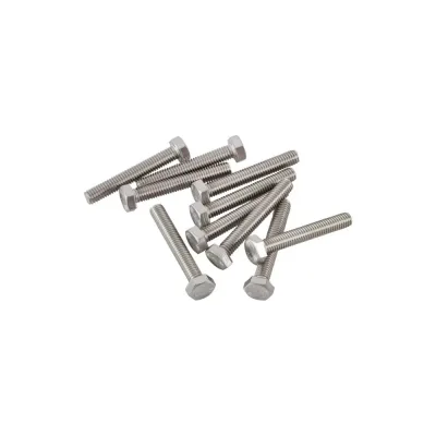 Болт STEELREX DIN 933, класс прочности 5,8, цинк, М10x50 мм, 20 шт. 0211010050B400002032