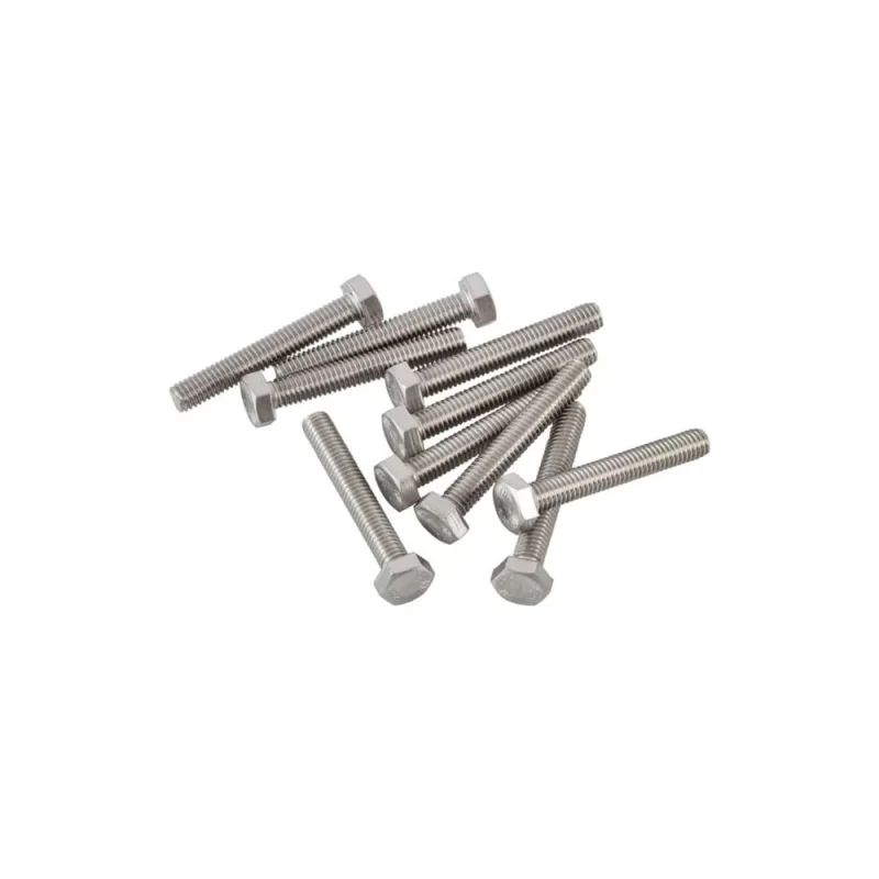 Болт STEELREX DIN 933, класс прочности 5,8, цинк, М10x50 мм, 20 шт. 0211010050B400002032