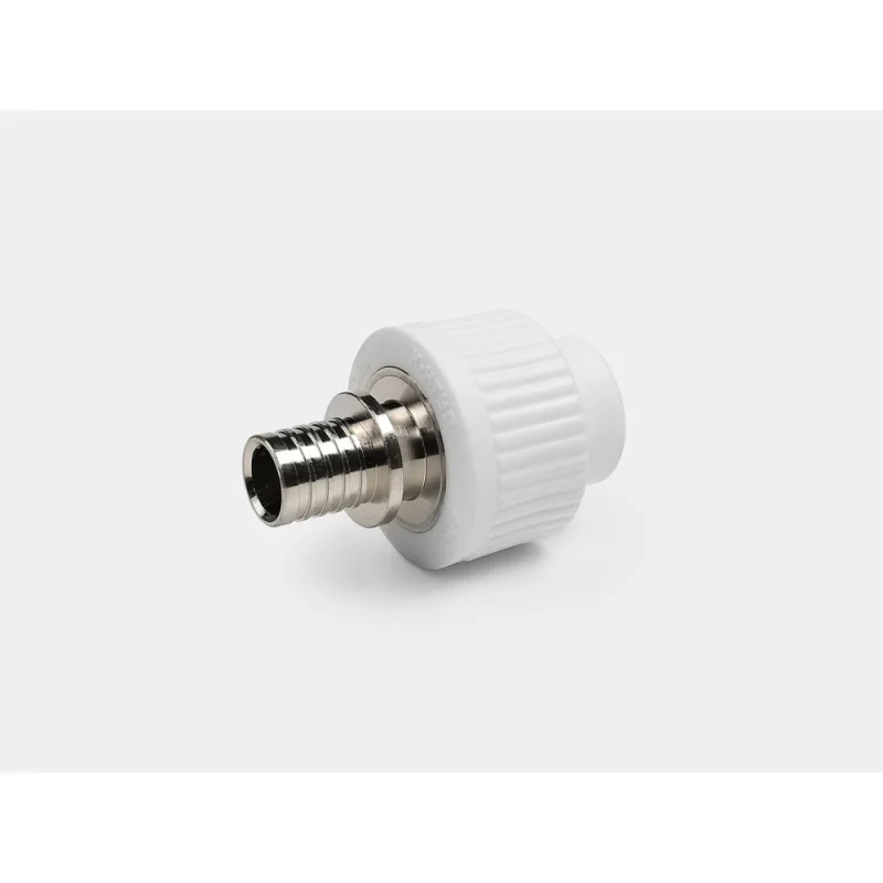 Переходная муфта КОНТУР G-RAY D20 – PPR D20 (соединение труб PE-X / PE-RT с PPR) 061620020100