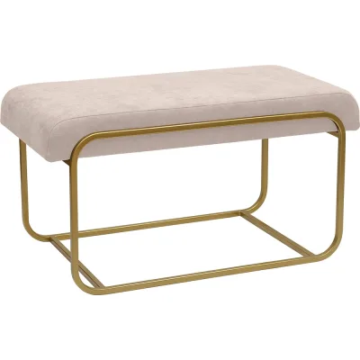 Банкетка GreenWeen SIENA MINI золотая, CHAMPAGNE, 810x420x440 GW-SIENAMINI-CHAMP-810G