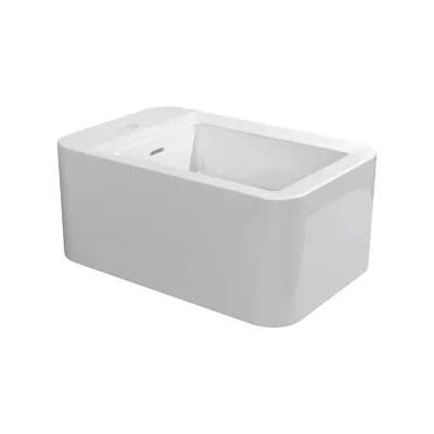 Биде подвесное Flaminia Nile 540x350хh230 мм, подвесное, 1 отверстие для смесителя, перелив, керамика, цвет белый NL218