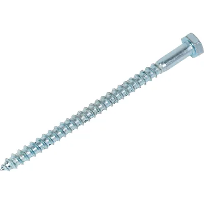 Шуруп для крепления лаг и реек STEELREX цинк 8x120 мм, коробка 25 шт. 0127008120B300002516
