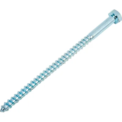 Шуруп для крепления лаг и реек STEELREX цинк 8x140 мм, коробка 25 шт. 0127008140B300002516