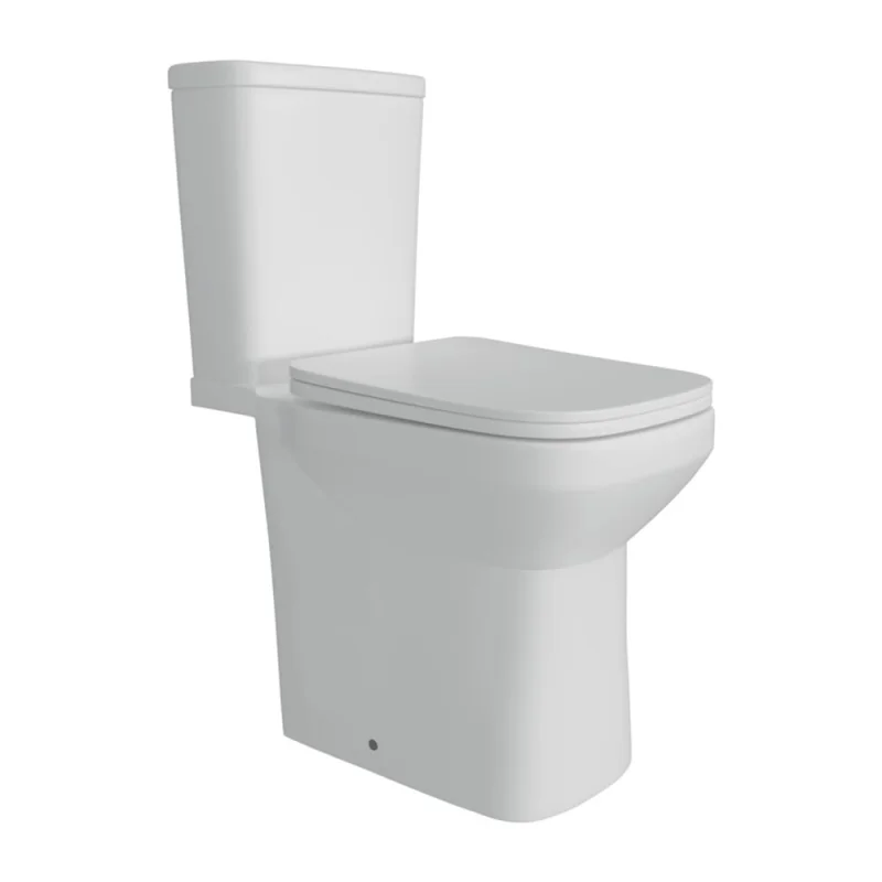 Напольный унитаз Teymi Kati безободковый, сиденье микролифт T40703 ЦБ-00267140