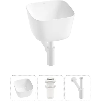 Набор Wellsee 3 в 1 Fontenay Paris накладная раковина 38x38 см 20214050R