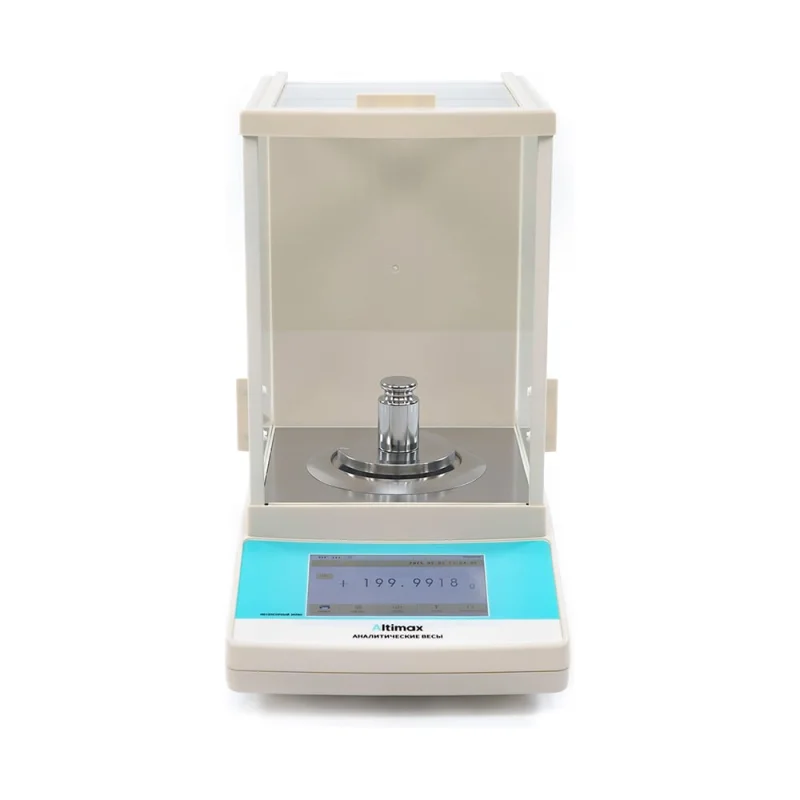 Весы аналитические Altimax BA-3-120i с поверкой, внутренняя калибровка, сенсорный экран, d=0,1 мг, Max=120 г BA010303