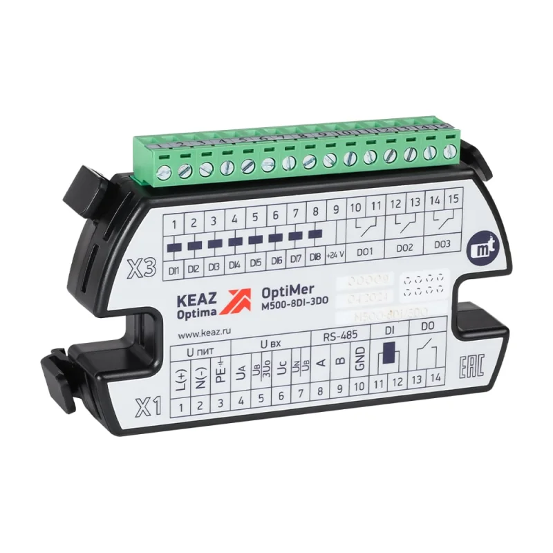 Модуль расширения КЭАЗ OptiMer-M500-8DI-3DO 351304