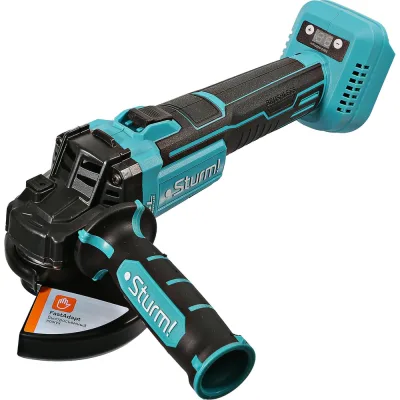 Аккумуляторная углошлифовальная машина Sturm CAG1812BLE