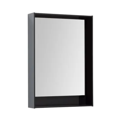 Зеркало Aquanet Милан 60 LED черный глянец 306383 00306383