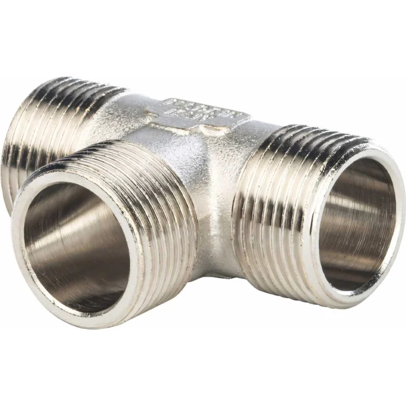 Никелированный тройник НН STOUT 1X1X1 SFT-0018-000111 RG008Q0QSTRKIF