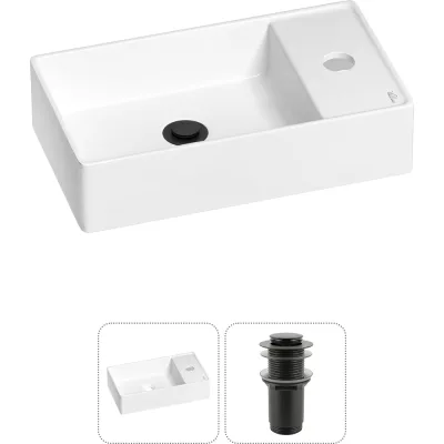 Мини-раковина для ванной комнаты или туалета Wellsee WC Area в наборе 2 в 1 20213611R