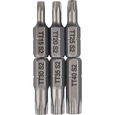 Набор бит TORX, 25 мм, 6 шт VIRA 303243