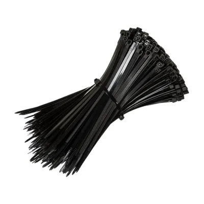 Хомут-стяжка ленточный SLP electrics 3,6x150 100 шт в упаковке черный 2401-00080