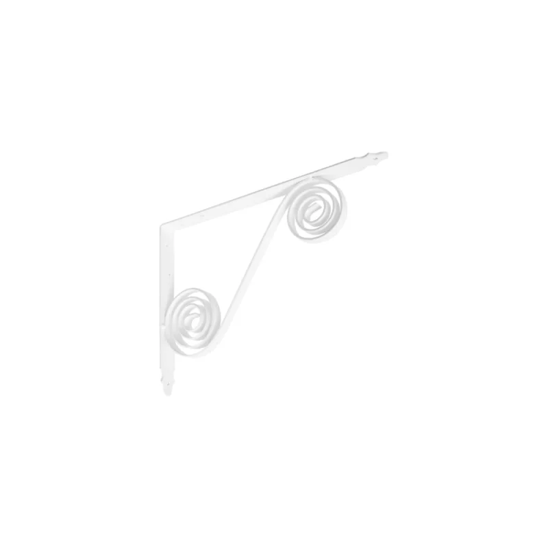 Кронштейн фигурный DOMART 350x250 мод.6 белый 4660015169695