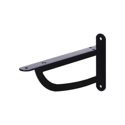 Кронштейн Larvijейн D-Wall, 250×120 мм, черный L7722BL