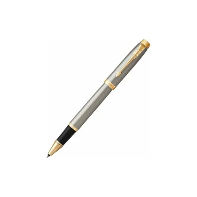 Ручка-роллер Parker IM Core - Brushed Metal GT F, BL 1931663