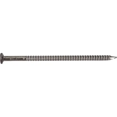 Ершеные гвозди STEELFIX 2,5х60 с плоской головкой, без покрытия 402шт А-00356