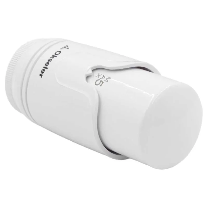 Головка термостатическая OKSELER Design M30x1,5 белая Oks01019
