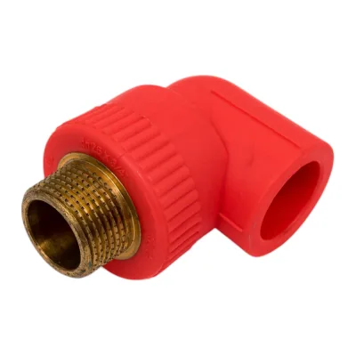 Угол Blue Ocean "Fire Secure" (нар) - 25x3/4", противопожарный полипропилен Fire-S-B1 PPRF/ET90E(R)-25 х 3/4"