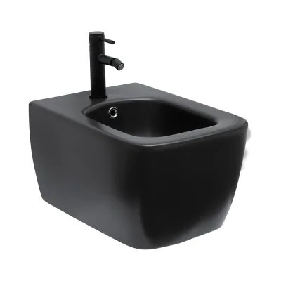 Биде подвесное ALLEN BRAU 4.33010.31 LIBERTY 2 518x367 мм черный мат 00312479