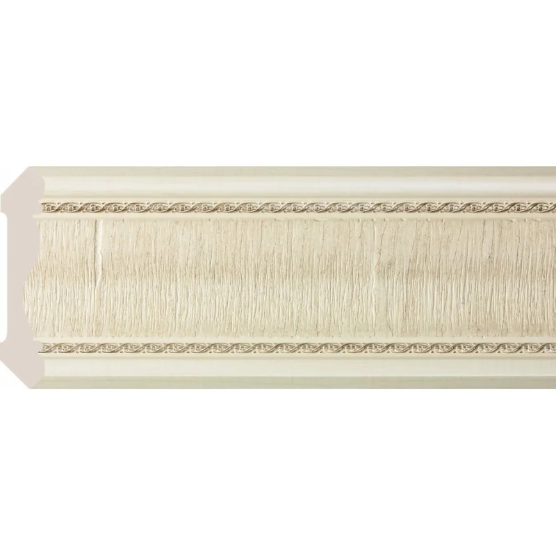 Карниз Cosca Decor 174-6 интерьерный багет, 60 мм, дуб беленый СПБ016769