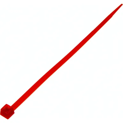 Стяжки SapiSelco красного цвета, 2.5x100 мм, полиамид 6.6, уп. 100 шт. SEL.10.202R