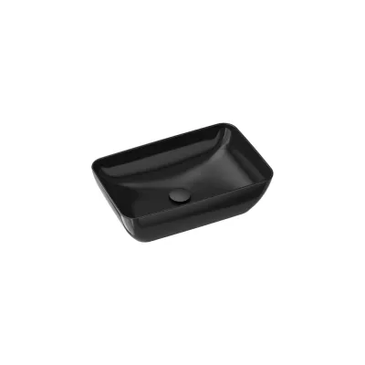 Умывальник RAVAK UNI 500 R SLIM керамический черный XJX03150000
