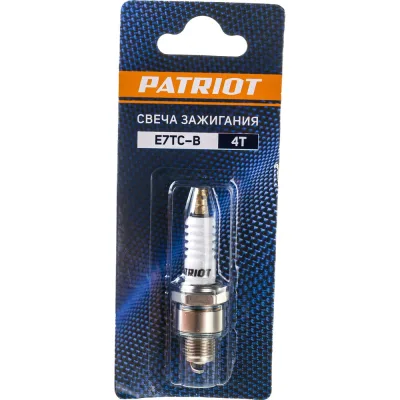 Свеча для 4-х тактных двигателей E7TC-B (шестигранник 21) PATRIOT 841102035