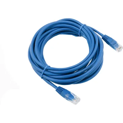 Кабель патч-корд A1 5 м., U/UTP, 5e, CCA, синий A1-LCU5E-5M-BL