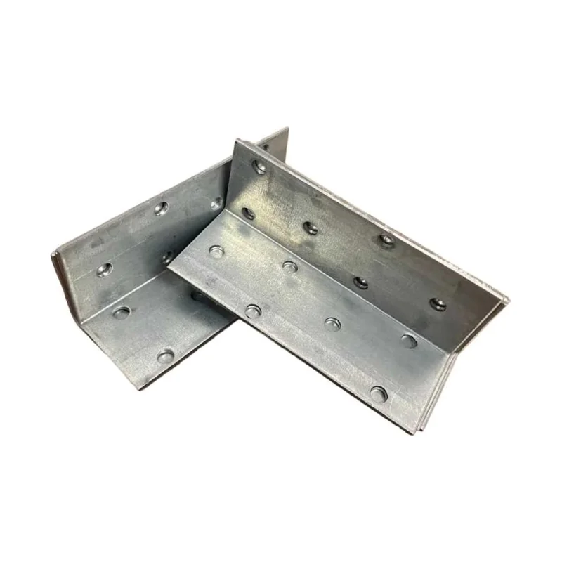 Крепежный равносторонний уголок 23 Болта 30x30x80 ОЦ, 10 шт. B93030080232599
