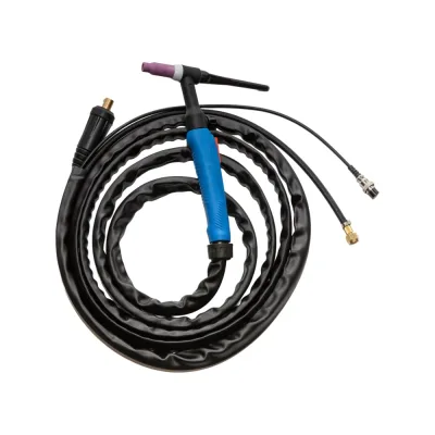 Горелка аргоновая PLAZWELD PWE TIG-26V (M12x1 / 2-pin), 4м 26V412