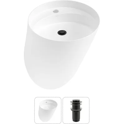 Набор Wellsee 2 в 1 M1 Limited Edition подвесная раковина 45x45 см 20215016R