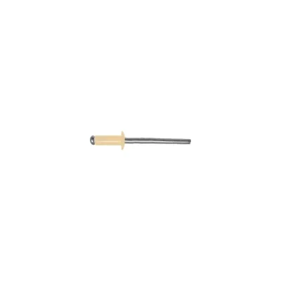 Крашенная заклепка Kenner алюм/сталь 3,2х8 RAL1014 1000шт зк3281014