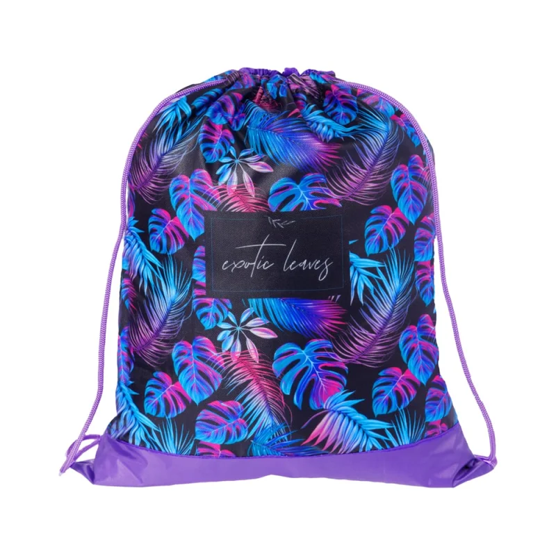 Мешок для обуви ArtSpace Exotic leaves, 1 отделение, 340х420мм СДС_31680