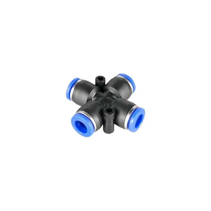 Фитинг SPZA04 крест 4 мм BlackWeld 5801bw