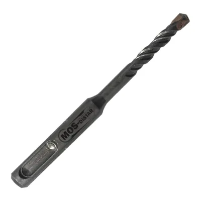 Бур по бетону и кирпичу 2 кромки, 12x600 мм, SDS-Plus МОS-DISTAR MS-B2C12Х600