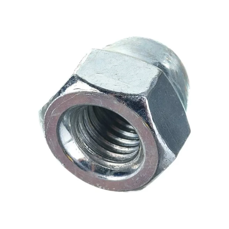 Гайка колпачковая МЕТАЛЛСЕРВИС M4, DIN 1587, оцинкованная, 300 шт. МС 1277140