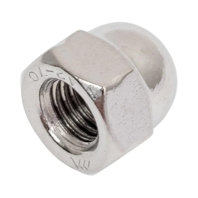 Гайка шестигранная колпачковая DINFIX DIN 1587 А2 НЕРЖ M10 (100 шт) 00-0004852