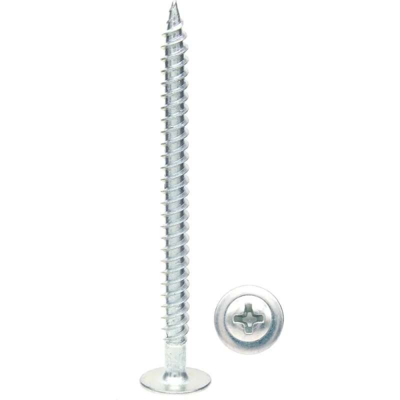 Саморез с прессшайбой BOWT острый, 4,2x56, 10 шт. P02341