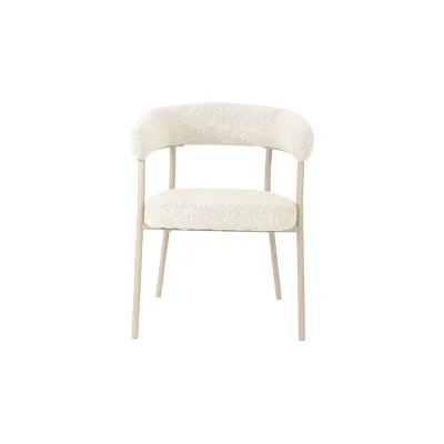Стул для кухни обеденный Стул Груп Dambo, букле серый DX-2566 UF995-2 creamy-2