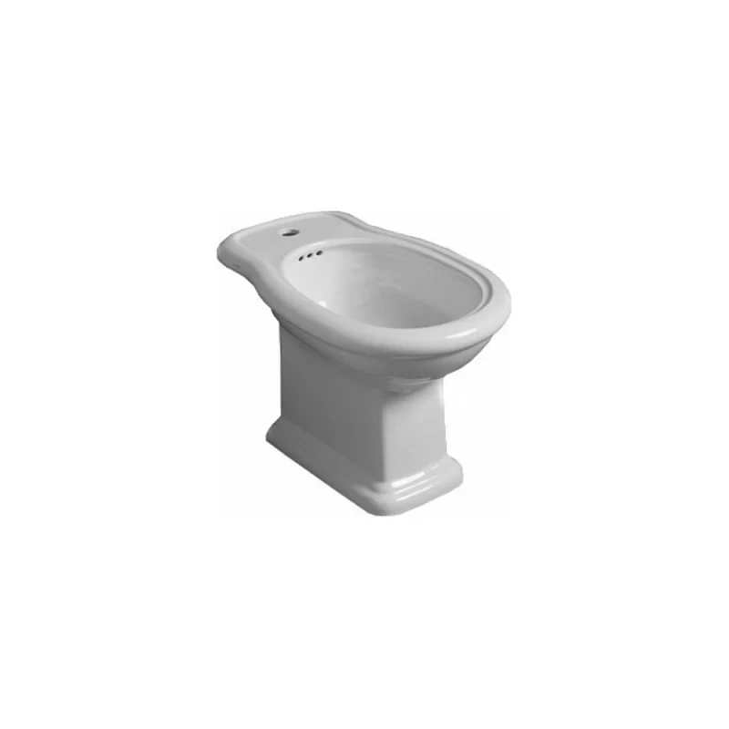 Биде SIMAS LANTE 58x39x40, 1 отверстие для смесителя, белый LA 04