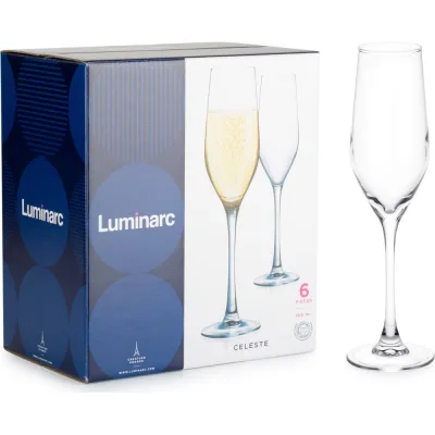 Набор фужеров для шампанского LUMINARC СЕЛЕСТ 160 мл, 6 шт. L5829