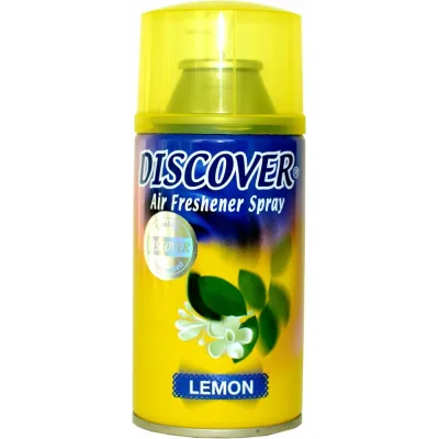 Сменный баллон для автоматического освежителя DISCOVER LEMON 320 мл лимонный DSR 0016-07