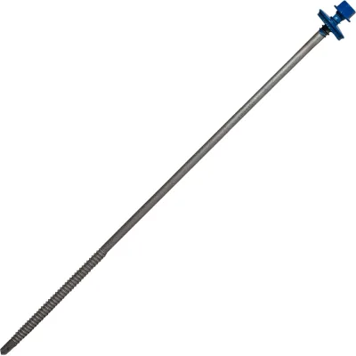 Саморез для сэндвич-панелей HARDWEX ТМ HWX5-P10-6.3/5.5x240 мм, св.№3, RUSPERT, RAL 5005, 50 шт. 5190024092725
