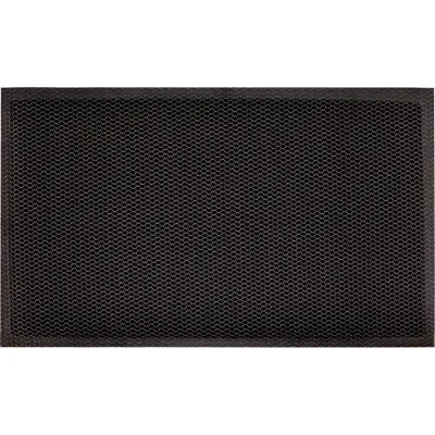 Напольный коврик ComeForte Mesh Mat 40x60 см серо-черный MM-02