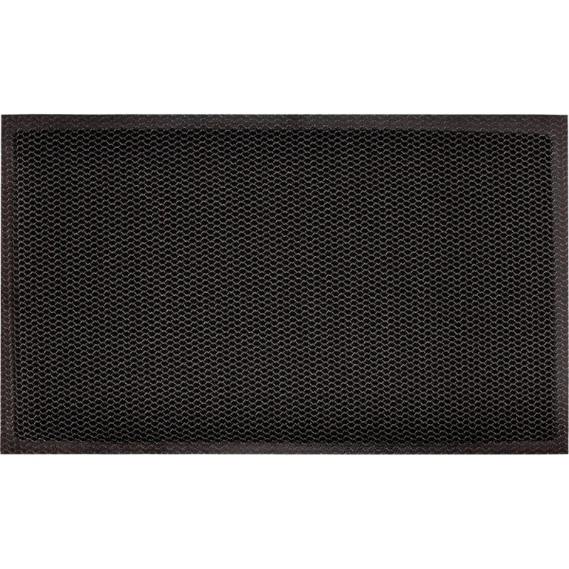 Напольный коврик ComeForte Mesh Mat 40x60 см серо-черный MM-02