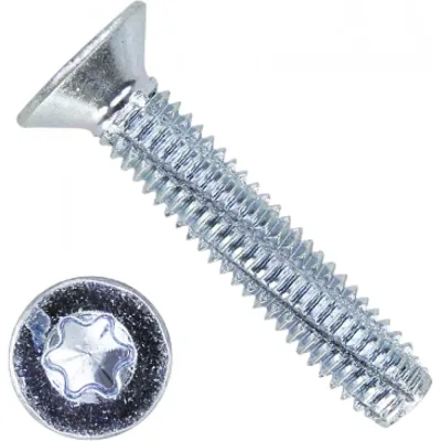 Винт резьбонарезающий ЦКИ DIN7516DE М3x10 цинк TX 10 25 шт. 5302619